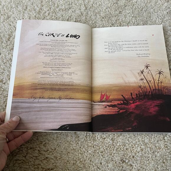 The Curse of Lono by Hunter S. Thompson - paperback ISBN 0-553-01387-4 - Picture 8 of 8